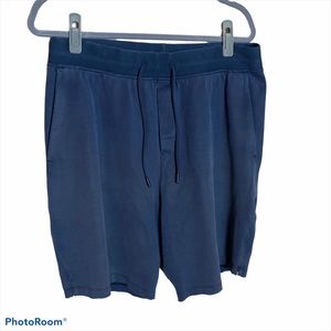 Lululemon Blue Mens Shorts Drawstring Size XL